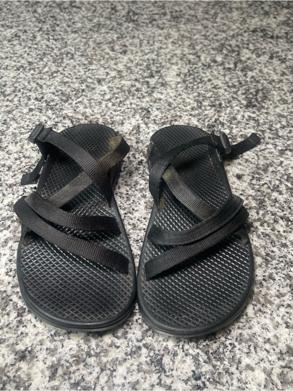 Chaco Z1 Classic Sandals Black Women's Size 7 Hiking Outdoor Gorp Water Shoes